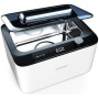 Hogance Nettoyeur Ultrasons Professionnel 900ML, 50W 45KHz Nettoyeur Ultrasonique avec 6 Timer Réglages pour Bijoux Lunettes Mon