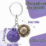 Teegxddy 1 psc Fruit du Démon Pendentif Clé Fruit du Démon Pièce O Devil Cadeau idéal pour les fans Porte Clef Porte Clef Pièce 