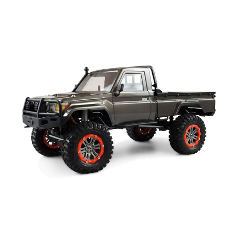 Amewi 22433 AMXRock RCX10B Scale Crawler Pick-Up Échelle 1:10, RTR Gris