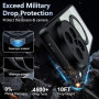 Rojeuinn Coque pour Vivo X300 Ultra 5G, PC de Haute Qualité avec Support Rotatif à 360° et Ventouse Magnétique, Anti-Chute, Anti