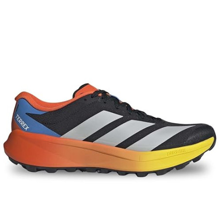 adidas Terrex Agravic 4 Chaussures Trail Running Homme, Noir/Gris/Orange - KJ1291