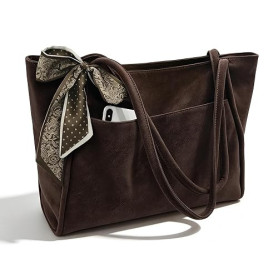 VOESLD Sac à Main Femme Grand Cabas Shopper Bandoulière Hobo Vintage