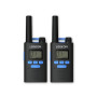 Logicom - Essential - Talkie-Walkie - PMR446 - sans Licence - Portée 10 km - autonomie 20h - écran LCD - USB-C - Lampe Torche -