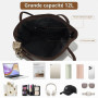 VOESLD Sac à Main Femme Grand Cabas Shopper Bandoulière Hobo Vintage