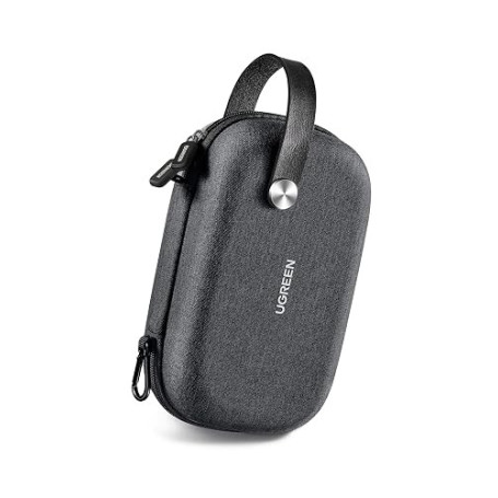 UGREEN Sac Rangement Accessoires Électroniques Pochette Câble Étanche | Organisateur pour Clé USB Chargeur Disque Dur Batterie E