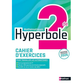 Cahier Hyperbole | Mathématiques 2de