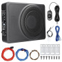 Mulcort 10 pouces 600W voiture subwoofer haute puissance pure basse sous le siège amplificateurs de puissance haut-parleur 12 V