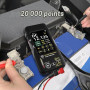 BSIDE SH9 Multimètre Caméra Thermique à Double Fusion Lumineuse Imageur Thermique IR 428X320 avec Objectif Macro Multimètre Grap