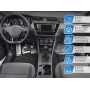 J&J AUTOMOTIVE Tapis de Sol en Caoutchouc 3D Exclusive pour Mitsubishi ASX 2010-2019, Bord Haut, Noir, Antidérapant, Toutes Sais