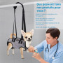 Ownpets Harnais de Levage pour Petit Chien, Serviette de Transport pour Petit Chien, Harnais Complet pour Tout Le Corps, Sac de