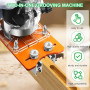 Support de Fixation de Fente 2 en 1 pour Routeur de Travail du Bois, Defonceuse a Bois Affleureuse, Fraiseuse Panier de Fraisage