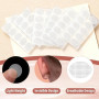 Lot de 500 Patchs de Support pour Lobes d'Oreilles, Transparents et Patchs Autocollants pour Oreilles Tombantes, Patches pour Bo