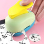 Rayong 3 Pcs Perforatrice Rond Perforeuses à Papier,Mini Perforatrice scrapbooking Pour DIY Scrapbooking Déco(8mm,15mm,25mm) (Ro