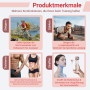 Miyonsin Entraîneur de respiration pour abdominaux – Outil d'exercice abdominal, 5 niveaux de résistance pour renforcer le noyau