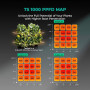 MARS HYDRO TS 1000W Led Grow Light 3x3ft Daisy Chain Dimmable Full Spectrum LED Growing Lights for Indoor Plants Greenhouse Veg