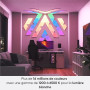Nanoleaf Shapes Hexagone Kit de Démarrage, 9 Panneaux Lumineux LED Connectés - Appliques Murales Luminaires Intérieur Modulaires