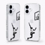 Keyihan Coque Compatible avec iPhone 16 (6,1 Pouces) Housse de Protection en TPU Transparente Clair Souple Flexible Absorption d