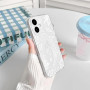NITITOP Coque pour iPhone 16 Océanique Motif, Poisson Blanc | pour Femme Fille, Mignonne Baleine Coquille, Transparente Aestheti