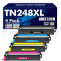 TN248 TN248XL DCP-L3560CDW MFC-L3760CDW Toner TN-248XL TN-248 (4 Pack) | Compatible pour Brother MFC-L8390CDW HL-L3240CDW DCP-L3