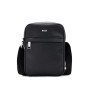 BOSS Hommes Zair NS zip Sac reporter en similicuir à logo