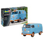 Revell Modélisme I Kit de modélisme VW T1 Panel Van (Gulf Decoration) I Échelle 1:24 I 125 pièces I À partir de 13 ans I Volkswa