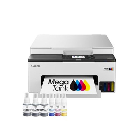 Canon MAXIFY GX1051 Imprimante A4 Couleur pour la Maison et Le Bureau | Imprimante, Copieur et Scanner Jet d'encre MegaTank Tout