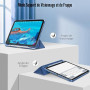FINTIE Coque pour iPad A16 11e Génération 11" 2025/iPad 10e Gén 10.9" 2022 | Étui avec Porte-Stylet, Coque Fine Transparente Giv