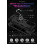 BestST Coque pour Huawei Honor X7 + 9H Verre trempé, étui Protection TPU/PC Souple Durable avec Support de 360° Rotation Anneau