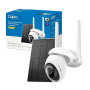 Tapo 4K Camera 4G Exterieur sans Fil Solaire 360° IA intégrée,C665G KIT | Reconnaissance Faciale,Mode AOV Capture 24/7,Vision No