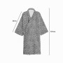 Unisxe Peignoir de Bain Kimono Japonais Chemise de Nuit Lâche Ruban pour Femme Homme Pyjama Japonais Nuisette de Chambre Vêtemen