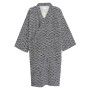 Unisxe Peignoir de Bain Kimono Japonais Chemise de Nuit Lâche Ruban pour Femme Homme Pyjama Japonais Nuisette de Chambre Vêtemen