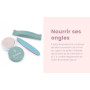 INLAQ® P-SHINE Set de manucure japonais : l'art traditionnel pour une finition brillante et des ongles sains avec des soins des