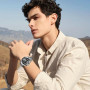 LIGE Montre Homme Quartz Acier Étanche Calendrier Lumineux | LIGE Montre Homme, Quartz Analogique, Acier Inoxydable Étanche 3ATM