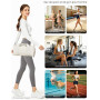 16 Pouces Sac De Sport et de Voyage pour Femmes et Enfants,avec Compartiment À Chaussures Et Poche Imperméable,pour Les Voyages,