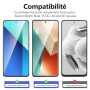NEW'C Lot de 3, Verre Trempé pour Xiaomi Redmi Note 13 5G/4G (non compatible avec Xiaomi Redmi 13) Protection efficace contre le