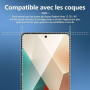 NEW'C Lot de 3, Verre Trempé pour Xiaomi Redmi Note 13 5G/4G (non compatible avec Xiaomi Redmi 13) Protection efficace contre le