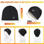 HASAGEI Bonnet de course thermique pour homme et femme - Casquette de cyclisme sous casque