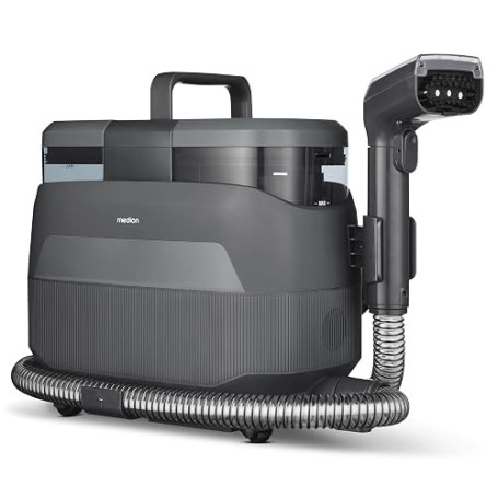MEDION X10 UC Nettoyeur textile injecteur extracteur - 1.650 W | Aspirateur eau tissus tapis sièges, froid chaud vapeur, réservo
