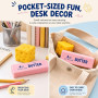 KutaKuta 2 PCS Rosa Butter Fromage Anti-Stress Jouets, Jouets Sensoriels Cheese à Rebond Lent Portables en PU, Slow Rising Butte