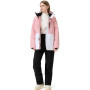 HOTIAN Ensemble veste et pantalon de ski pour femme - 2 pièces - Imperméable - Coupe-vent - Hiver - Chaud - Ski - Neige - Ensemb