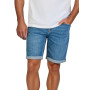 ONLY & SONS ONSPLY Lot de 2 shorts pour homme, coupe droite, avec poches, basiques, en denim, couleur unie, fermeture éclair, no