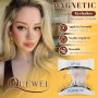 Faux Cils Magnetique, Cils Magnetique Naturel Réutilisables avec Applicateur, Aucune Colle Nécessaire QUEWEL Faux Cils Magnetiqu