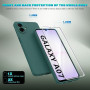 binandteam Coque pour Samsung Galaxy A07 4G (6.7") avec 2 Verre Trempé Protection écran,Housse Liquide Souple en Silicone TPU An