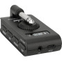 Fender Mustang Micro Plus Amplificateur pour Guitare, Amplificateur de Casque Personnel avec 25 modèles d'Amplis, 25 Effets, Blu