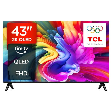 TCL 43SF560 43 Pouces Full HD Smart QLED Direct LED SF560 avec Fire TV et télécommande vocale Alexa