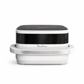 Moulinex - Easy Fry XL Surface et Pizza Air Fryer YY5876FB - 4 L - Blanc | Air fryer double resistance pour cuire 1kg de frites