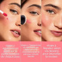 e.l.f. Pinceau à blush liquide camouflage, pinceau biseauté idéal pour appliquer et mélanger les couleurs sur les joues, poils d