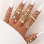 ZXTGBQ 60 Pcs Parure Bijoux Femme Or, Bracelet Ensemble Bijoux Ensemble Bijoux, Boucle D'Oreille Bracelet Collier Perle Zircon C