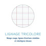 Clairefontaine 293751AMZC Lot de 9 Cahiers Agrafés Mimesys - 17x22cm - 48 Pages Grands Carreaux - Papier Blanc 90g - Couverture