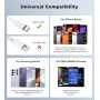 45W Chargeur USB C Rapide for iPhone 17 16 15/17 16 15 Pro/17 16 15 Pro Max/17 Air/16 15 Plus/iPad Pro/iPad Air, Samsung S25 S24